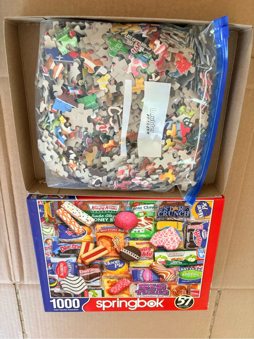 Springbok Assorted Snack Puzzle - Colorful Candy & Pastry Box - Picture 2 of 6